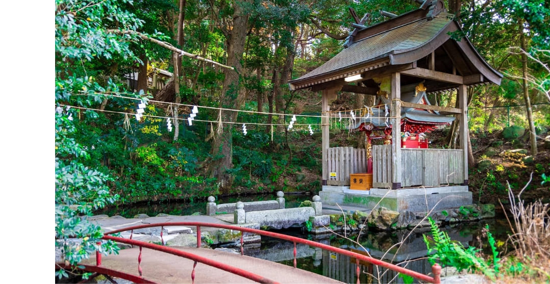 隠れた神秘「泉神社」